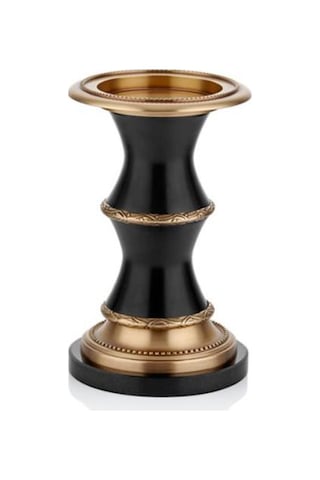 Lamedore Lydia Altın Renk Küçük Boy Mumluk 16 X 25 Cm Gold