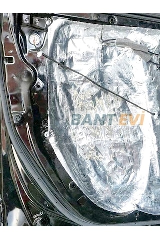 Ziftli Bitüself Oto Ses ve Su Yalıtımı Bandı 15cmx10m Alüminyum Kaplı Çatı İzolasyon Alubütil Bitüm