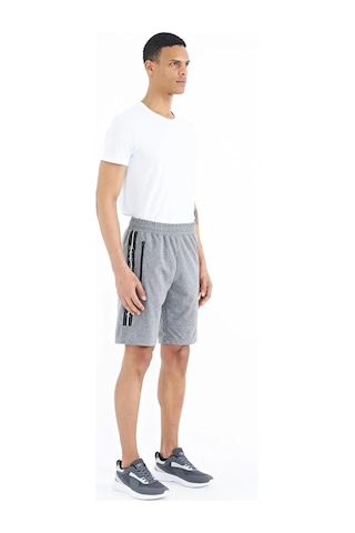Tommy Life Clive Gri Melanj Standart Kalıp Erkek Şort - 81249 GRI MELANJ