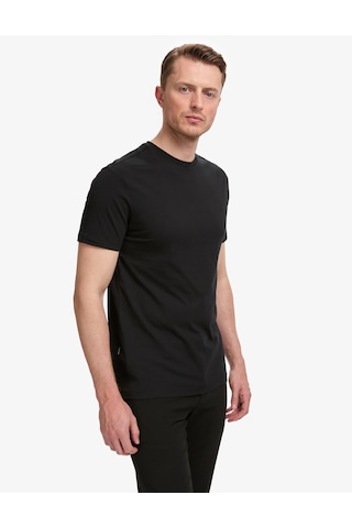 Pierre Cardin Erkek Siyah Tişört Basic 50325307-vr046