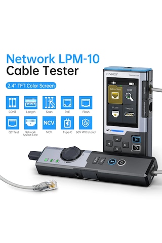 Fnırsı Lpm-10a Çok İşlevli Ağ Kablo İzleyici