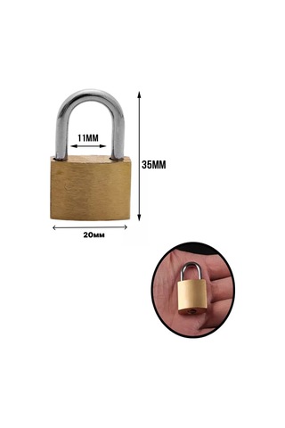 Hazdev Sağdan Dolap Ve Bagaj İçin Küçük Asma Kilit 401498058