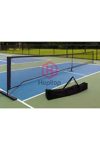 Hepitop Taşınabilir Çantalı Badminton Filesi 6 Metre