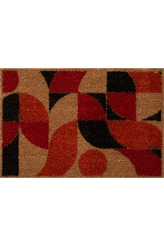 Mudo Home Abstract Kapı Paspası 40x60 Naturel