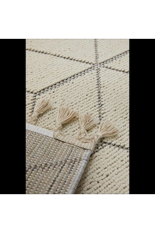 Hoom Rugs Bukle 1407 Beyaz İskandinav Halı