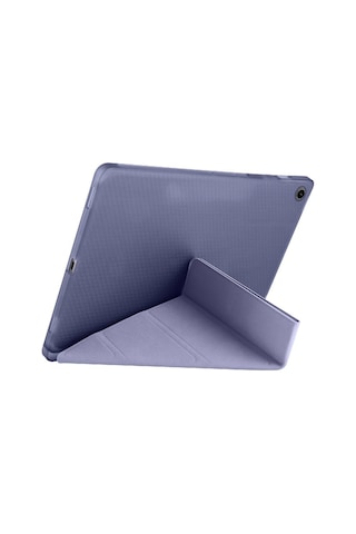 Samsung Galaxy Uyumlu Tab S6 Lite 2024 P620 10.4 İnç Katlanabilir Kalemlikli Standlı Akıllı Kılıf Kapaklı Kılıf