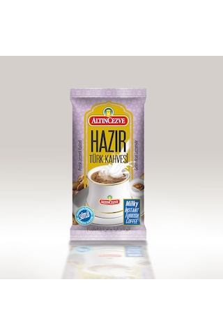 Altıncezve Hazır Türk Kahvesi Sütlü Şekerli 10'lu 20 x 11 G