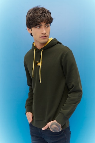 Lee Regular Fit Normal Kesim Kapüşonlu Sweatshirt Çok Renkli
