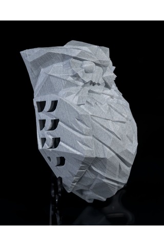 Dekoratif Baykuş Gece Lambası Beyaz