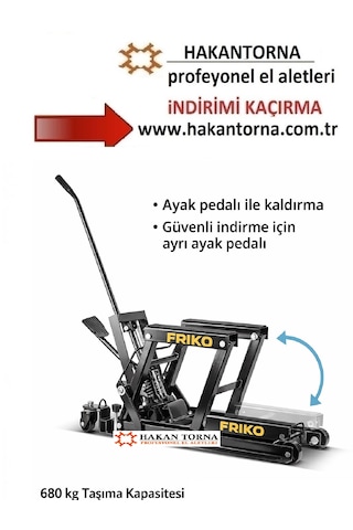 Ht- Friko Motorsiklet Lifti Krikosu 680kg