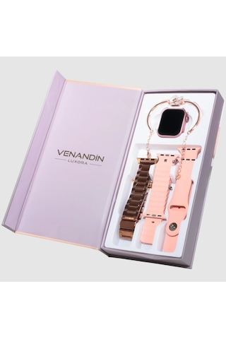 Venandin Nova 10 Mini Akıllı Saat +3 Kordon ve Bileklik (Distribütör Garantili)