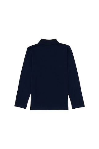 U.S. Polo Assn. Kız Çocuk Lacivert Polo Yaka Basic Sweatshirt 50316836-VR033