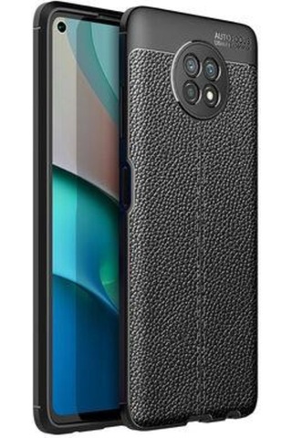Xiaomi Mi 10T Lite 5G Kilif Deri Desenli Kamera Korumali Silikon 560529295
