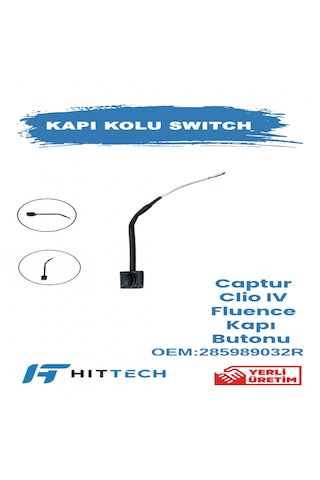 Clıo Iv Captur Fluence Kapı Kol Eller Serbest Switch