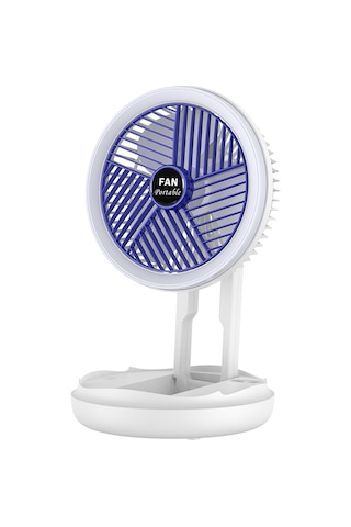 Maiyame F168 Multifonksiyonlı Klipsli Fan - 300 Açı Ayarı, 4 Hız Seviyesi, Yer Işığı Ve Parlaklık Kontrolü, 2000mah Li-pol Batarya, Type-c Şarj, Masaüstü/duvar Montajlı