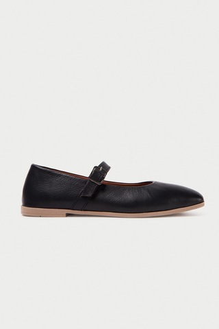 Mubiano Hakiki Deri Collection Kadın Babet Siyah -mcmng24450-s Siyah