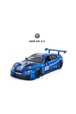 1:24 Bmw M4 Dtm Alaşım Spor Araba Diecasts Metal Oyuncak Araç
