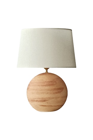 Bigworld Abajur, Yükseklik H57 X Çap Ø40cm Naturel