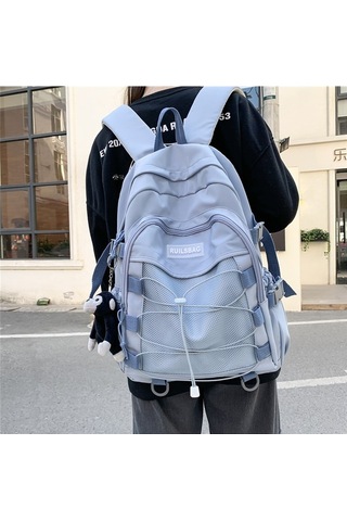 Bayan Üniversite Öğrencileri Için Kore Tarzı Tüm Maçlara Uygun Siyah