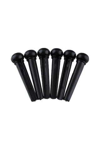 Akustik Gitar Pimi Siyah 6 Adet-SGH-AKKSTKSY