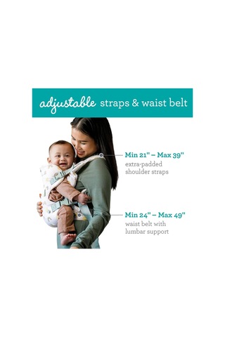 Infantino Flip Advanced 4'ü 1 Arada Bebek Taşıyıcı, Ergonomik 4 Pozisyonlu
