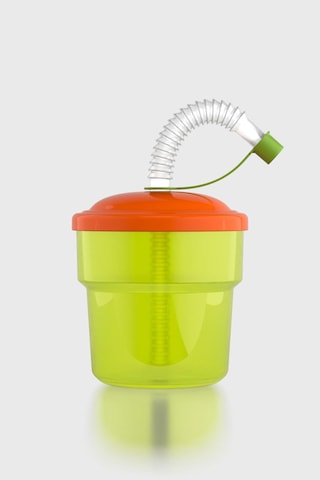 Renga Fizbo 250 Ml Pipetli Pp Bebek Bardak 221007 Yeşil - Turuncu