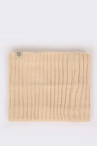 Defacto Kız Bebek 2li Takım Boyunluk Bere C9063a524wnbg122 Bej