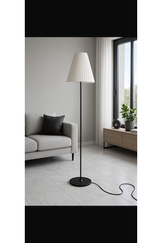 Anatolia Şık Modern Tarzda Salon / Oturma Odası Lambader Beyaz