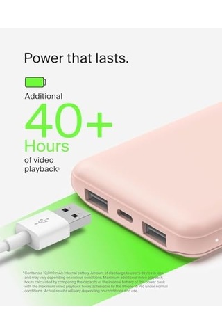 Batterıe Externe 10k - Rosebatterie Externe 10k Gül