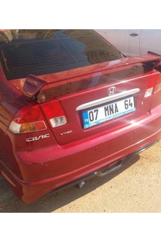 Honda Civic Ferio Spoiler - Mat Siyah STR-1026