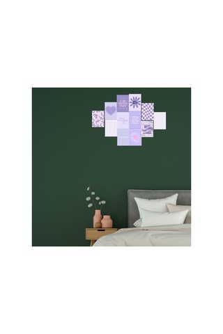 Purple Poster Duvar Kağıdı Seti
