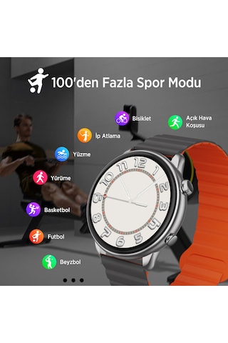 Bix SW02AI Amoled Akıllı Saat (Distribütör Garantili)