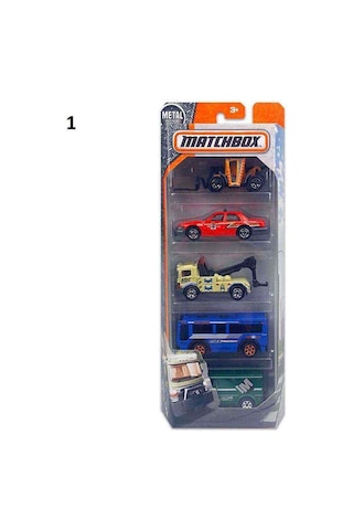 Mattel - Matchbox Beşli Araba Seti -  C1817
