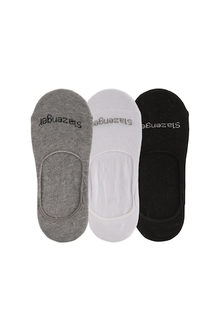 Slazenger JACE 3 lü Erkek Babet Karışık Çorap