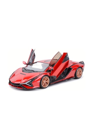Tcherchi 1:24 Ölçekli Lamborghini Sián Fkp 37: Hassas Döküm Koleksiyon Model Araba Yeşil