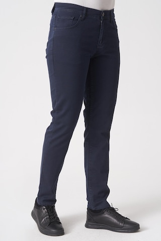 White Stone Fortaleza J2503 Slim Fit Mrv Pamuklu Jean Pantolon 5 Cep Lacivert