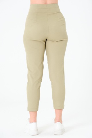 Sortie Collection Pileli Gabardin Pantolon Olive