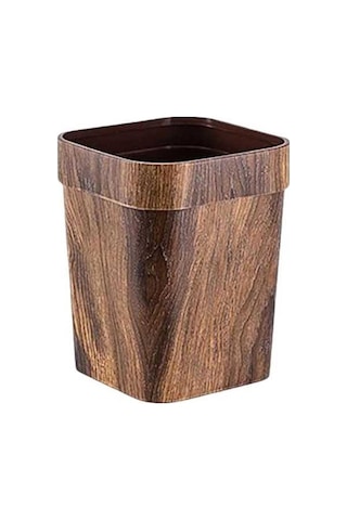 Pazly Yönlü Suntek Kutusu Kahverengi Ev Dekoratif Çöp Çok 22cmx18cmx27cm Yl Kahverengi