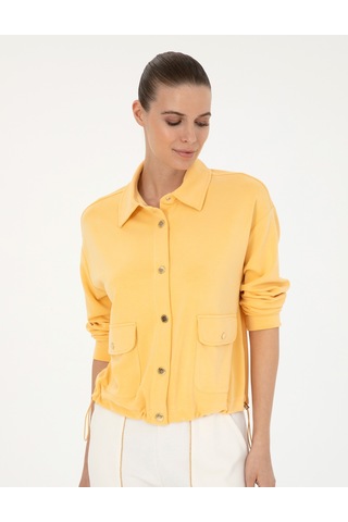 Pierre Cardin Kadın Sarı Hırka Örme 50283321-vr044 Sarı