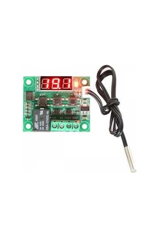 Makermarketim-Röle Çıkışlı Dijital Termostat, Sıcaklık Kontrol Kartı - W1209