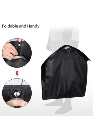 Şeffaf Pencereli Fermuarlı Giysi Asma Toz Örtüleri Böcek Geçirmez Tamamen Kapalı Diğer