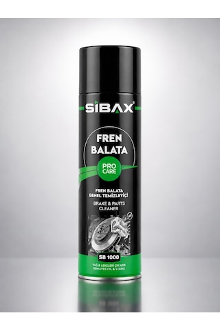 Sibax SB1000 Fren Balata ve Genel Temizleyici Sprey 500 ml (10 ADET)