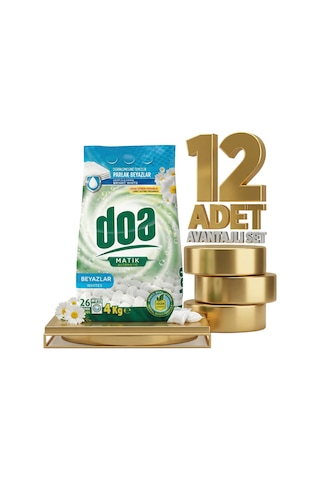 Doa Matik Deterjan Beyazlar 12x4 Kg