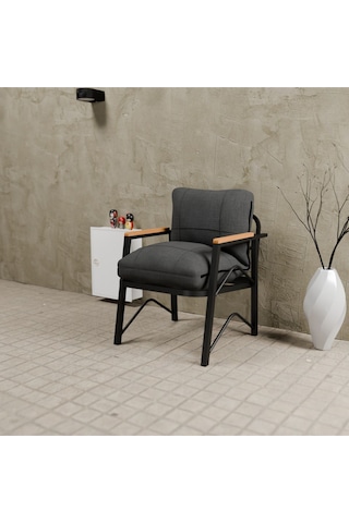 Mb Garden Furnıture Simetri Model, Balkon, Bahçe,cafe, Mutfak,metal Koltuk Takımı, Bahçe Takımı , Çay Seti, Tekli Koltuk Antrasit
