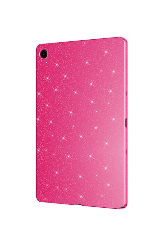 Samsung Galaxy Uyumlu Tab A9 Plus 11inç Tablet Kılıfı Işıltılı Parlak Görünüm Koton Case X210 X216 X218 Kılıf