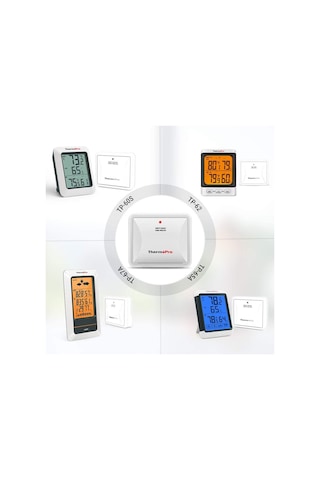 ThermoPro TX2C İlave Dış Sensör (TP60C, TP62C, TP63C, TP65C) İçin Uyumludur