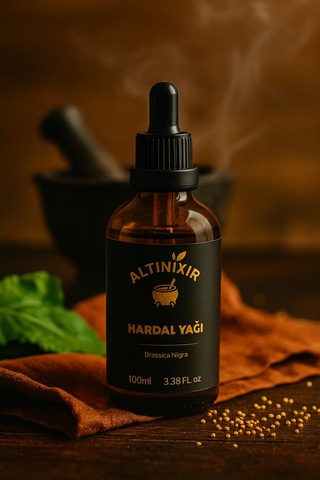 Hardal Yağı Soğuk Sıkım 100ml 100 ML