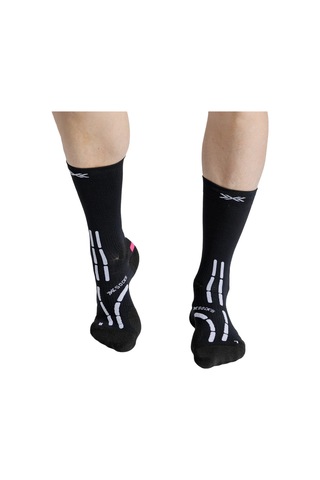 X-bıonıc X-bionic X-socks Trail Anatomix Crew Unisex Koşu Çorabı Xbxw Siyah