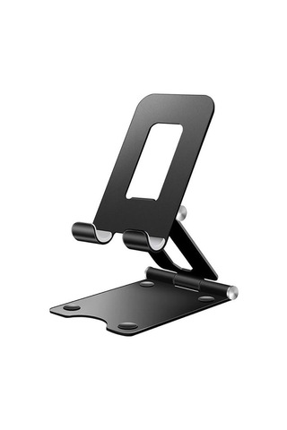 A30 Masaüstü Metal Telefon Stand Tutacağı Çift Eksenli Katlanabilir