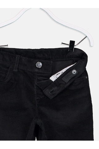 LC Waikiki Lcw Kids Siyah Skinny Kadife Erkek Çocuk Pantolon New Blakız Çocuk